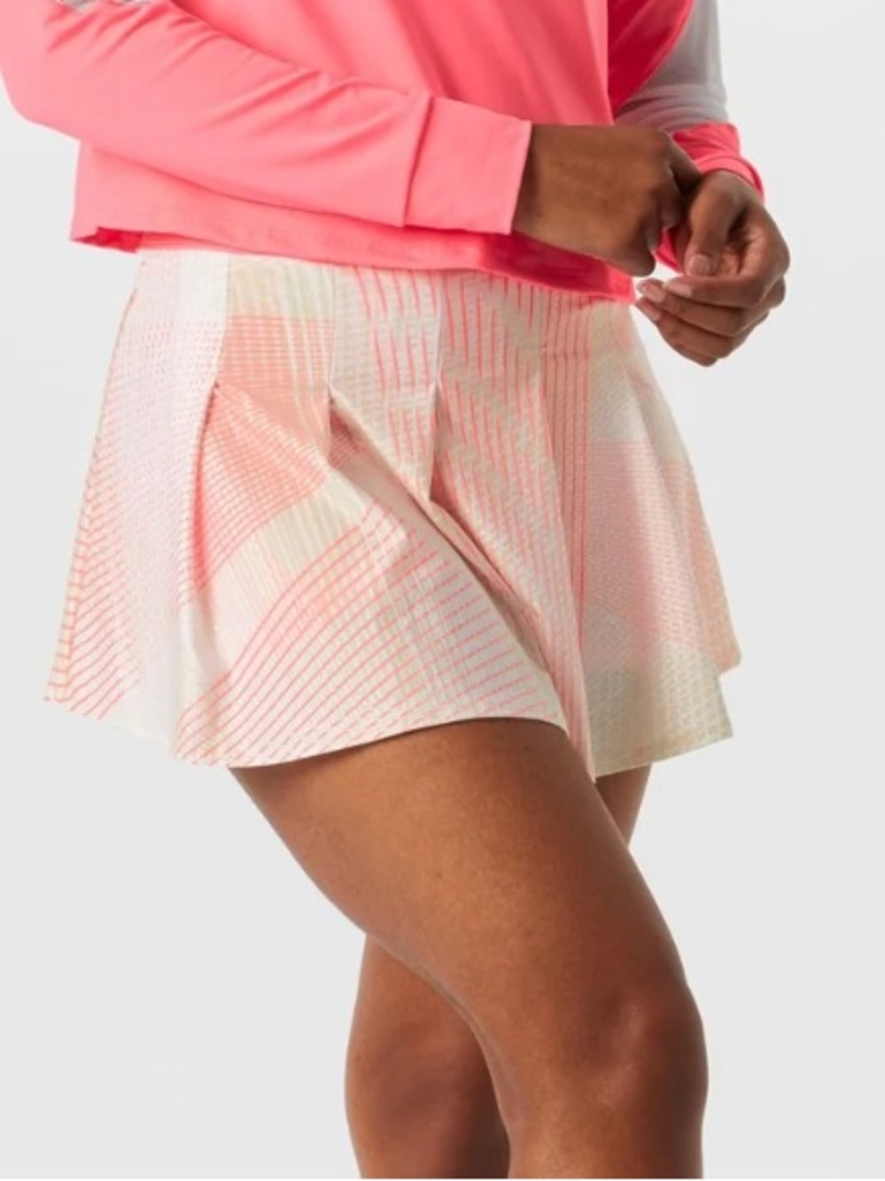 Lucky In Love sunset spin, spin around Pleated Skirt Medium